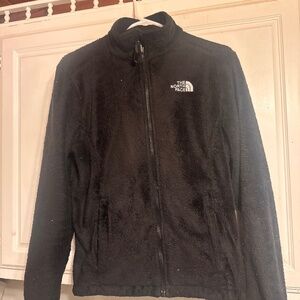 The north face osito fleece black womens medium
